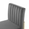 Carriage Dining Chair 3806 Set of 2 in Charcoal Velvet by Modway