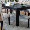 Sania I Dining Table CM3324BK-T-84 in Antique Black w/Options