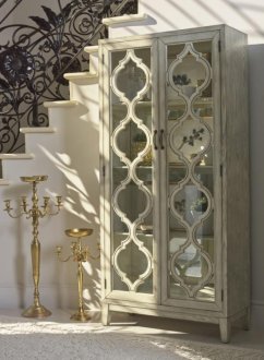 953375 Tall Accent Cabinet in Antique White by Coaster