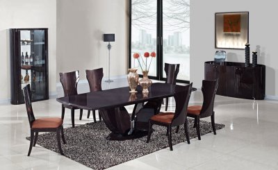 D52 Dining Table in Wenge by Global Furniture USA w/Options
