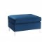 Jaszira Sectional Sofa 6Pc 57340 in Blue Velvet by Acme