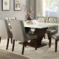 Forbes 5Pc Dining Set 72120 in Walnut by Acme w/ Options