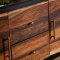 953466 Accent Cabinet in Black Walnut & Gold by Coaster