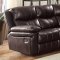 Saul Power Motion Sofa 54155 in Espresso Leather-Aire by Acme