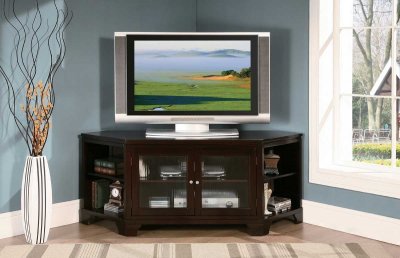 Sloan TV Stand 8049 in Espresso Cherry by Homelegance