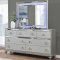 4188A Bedroom Set 5Pc in Silver by Lifestyle w/Options