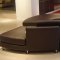 A94 Espresso Leather Ultra Modern Modular 4PC Sectional Sofa