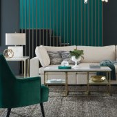 Serene Sectional Sofa 551321 in Beige Fabric - Coaster w/Options