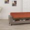 Bella Vista Sofa Bed in Orange Fabric by Casamode w/Options