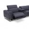 Hudson Power Motion Sectional Sofa Slate Leather - Beverly Hills