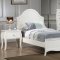 Dominique 400561 Kids Bedroom 4Pc Set in White by Coaster