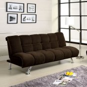 CM2908 Maybelle Sofa Bed in Chocolate Fabric w/Optional Chair
