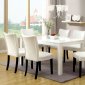 CM3176WH-T Lamia I Dining Table w/Optional White Chairs