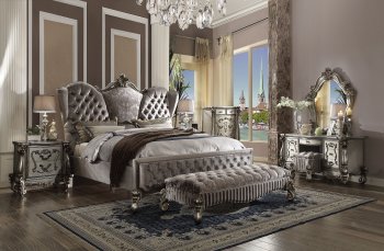 Versailles Bedroom 5Pc Set 26820 in Antique Platinum by Acme [AMBS-SET26820Q Versaille]