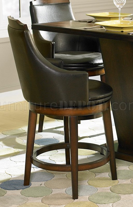 Dining Table Set 5pc Homelegance, Swivel Dining Table Chairs