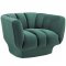 Entertain Sofa in Green Velvet Fabric by Modway w/Options