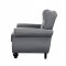 Hannes Sofa 53280 in Gray Fabric by Acme w/Options