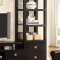CM5815 Tolland TV Console in Black w/Optional Pier Cabinets