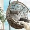 Vinnie Outdoor Patio Swing Chair 45088 in Natural by Acme