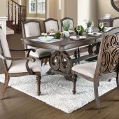 Arcadia CM3150T Dining Table in Rustic Natural Tone w/Options