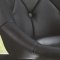 102580 Swivel Chair Set of 2 in Black Leatherette by Coaster
