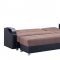 Soho Sectional Sofa in Brown Chenille Fabric by Rain w/Options
