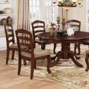 Townsville 5Pc Dining Set CM3109T in Brown Cherry w/Options