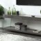 Sabugal Modern TV Console CM5206GY in Gray w/Options