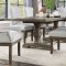 Landon DN00950 Dining Table in Salvage Gray by Acme w/Options