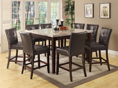 Milton Counter Height Dining Table 103778 by Coaster w/Options