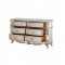 Gorsedd Dresser 27445 in Antique White by Acme w/Optional Mirror