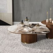 Willene Coffee Table 3Pc Set LV03155 by Acme w/Ceramic Top