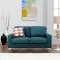 Allure Sofa & Chair Set in Blue Fabric by Modway w/Options