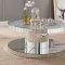 Ornat Coffee Table 80300 in Mirror by Acme w/Options