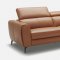 Lorenzo Power Motion Sofa in Caramel Leather by J&M w/Options