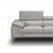 Liam Sofa in Grey Leather by J&M w/Options