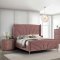 Salonia Bedroom BD01183Q in Pink Velvet by Acme w/Options