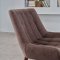 Revere Accent Chair Set of 2 in Brown Fabric by Bellona