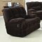 50475 Ahearn Motion Sofa in Chocolate Fabric by Acme w/Options