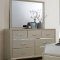 Carine 5Pc Bedroom Set 26240 in Champagne Finish by Acme