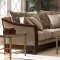 9927 Trenton Sectional Sofa by Homelegance - Tan Chenille Fabric
