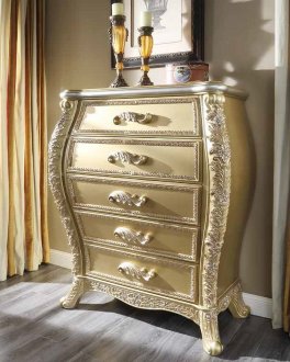 Cabriole Chest BD01467 in Gold by Acme
