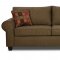 Truffle Fabric Modern Sofa & Loveseat Set w/Optional Items