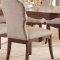 Mathias Dining Table 61980 in Walnut by Acme w/Options