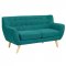 Remark Sofa in Teal Fabric EEI-1633 by Modway w/Options