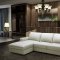Lauren Sectional Sofa Sleeper in Premium Leather by J&M
