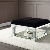 Noralie Ottoman AC00537 in Mirror by Acme