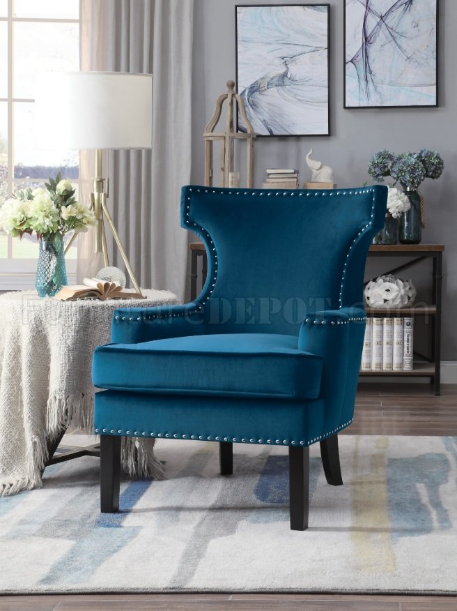 Lapis Set Of 2 Accent Chairs 1190bu In, Living Room Accent Chairs Set Of 2