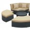 Pursuit Outdoor Patio Daybed Set Choice of Color by Modway