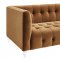 Bea Sofa TOV-S109 in Gold Velvet Fabric by TOV Furniture